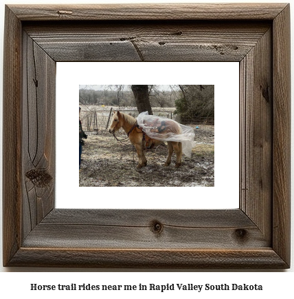 horse trail rides near me in Rapid Valley, South Dakota